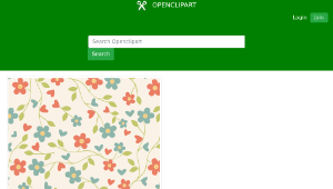 openclipart圖庫：Colorful Floral Pattern Background 7-資源代表圖