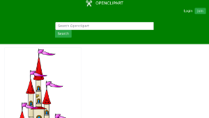 openclipart圖庫：Castle縮圖