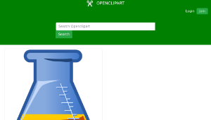openclipart圖庫：beuta - chemical flask縮圖