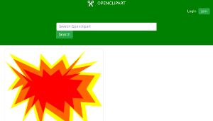 openclipart圖庫：Explode-(Color)-資源代表圖
