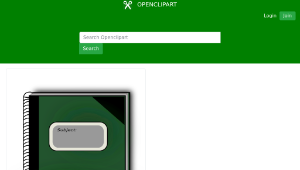 openclipart圖庫：subject-book縮圖