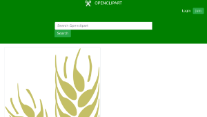 openclipart圖庫：Wheat - Trigo縮圖