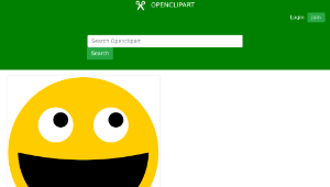openclipart圖庫：Smile Curioso縮圖