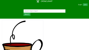 openclipart圖庫：Cup of Tea縮圖