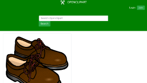 openclipart圖庫：shoes - coloured-資源代表圖