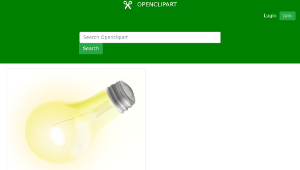 openclipart圖庫：Nice Light Bulb-資源代表圖