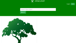 openclipart圖庫：Albero-資源代表圖