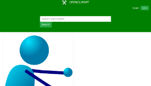 openclipart圖庫：Stickman-資源代表圖