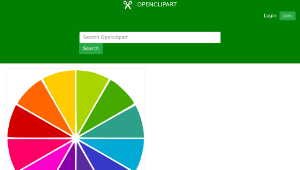 openclipart圖庫：Círculo Cromático
