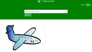 openclipart圖庫：aeroplane-資源代表圖