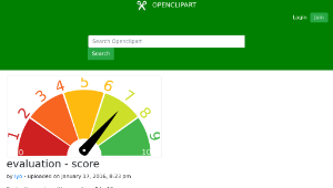 openclipart圖庫：evaluation - score縮圖