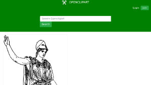 openclipart圖庫：Athena縮圖
