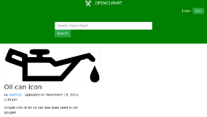 openclipart圖庫：Oil can icon縮圖