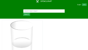 openclipart圖庫：Glass-資源代表圖