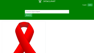 openclipart圖庫：Red ribbon縮圖