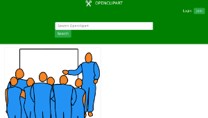 openclipart圖庫：Presentation-資源代表圖