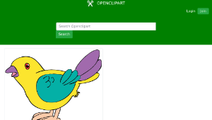 openclipart圖庫：عصفور-資源代表圖