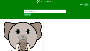 openclipart圖庫：Elephant縮圖