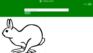 openclipart圖庫：Rabbit縮圖