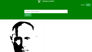 openclipart圖庫：Vladimir Putin Simple Face-資源代表圖