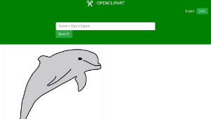 openclipart圖庫：DelfÃ­n-資源代表圖