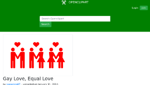 openclipart圖庫：Gay Love, Equal Love縮圖