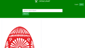 openclipart圖庫：3 colour easter eggs-資源代表圖