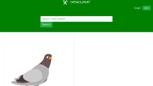 openclipart圖庫：Pigeon-資源代表圖