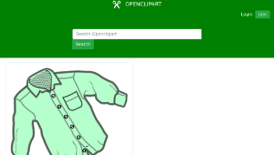 openclipart圖庫：Shirt - coloured-資源代表圖