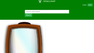 openclipart圖庫：mirror縮圖