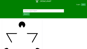 openclipart圖庫：Triangle Optical Illusion-資源代表圖