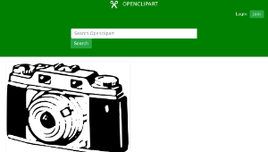 openclipart圖庫：Camera Stamp-資源代表圖