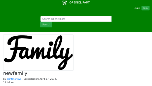 openclipart圖庫：newfamily-資源代表圖