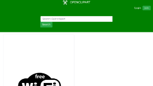 openclipart圖庫：Free WiFi Hotspot縮圖
