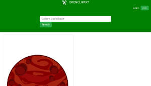 openclipart圖庫：Planet-資源代表圖