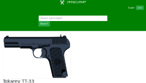 openclipart圖庫：Tokarev TT-33