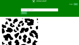 openclipart圖庫：leopard skin by maui-資源代表圖