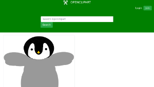 openclipart圖庫：penguin-資源代表圖