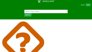 openclipart圖庫：Simple question sign-資源代表圖