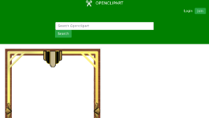 openclipart圖庫：Art Deco Border 4-資源代表圖
