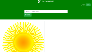 openclipart圖庫：Sun縮圖