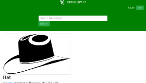 openclipart圖庫：Hat縮圖