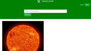 openclipart圖庫：The Sun-資源代表圖