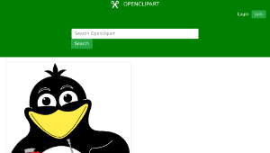 openclipart圖庫：pingüino 1.0-資源代表圖