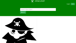 openclipart圖庫：pirate-資源代表圖