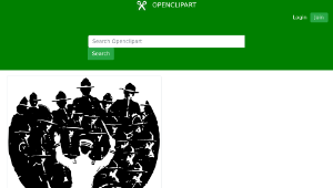 openclipart圖庫：band and conductor縮圖