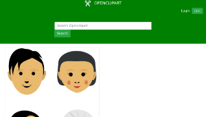 openclipart圖庫：smooth faces縮圖