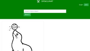 openclipart圖庫：vectorized seal縮圖