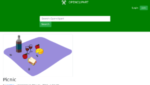 openclipart圖庫：Picnic-資源代表圖