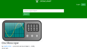 openclipart圖庫：Oscilloscope縮圖